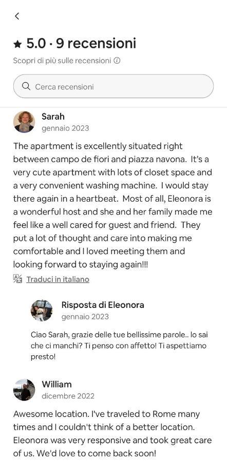 Campo De' Fiori Eleonorhouse * Rome